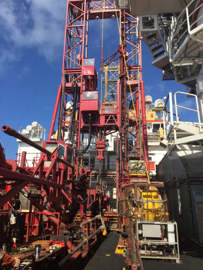 Fugro Normand Flower drilling rig